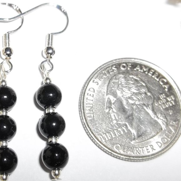 Basic Black Earrings Set Costume Jewelry NWT 5267 - Picture 8 of 8